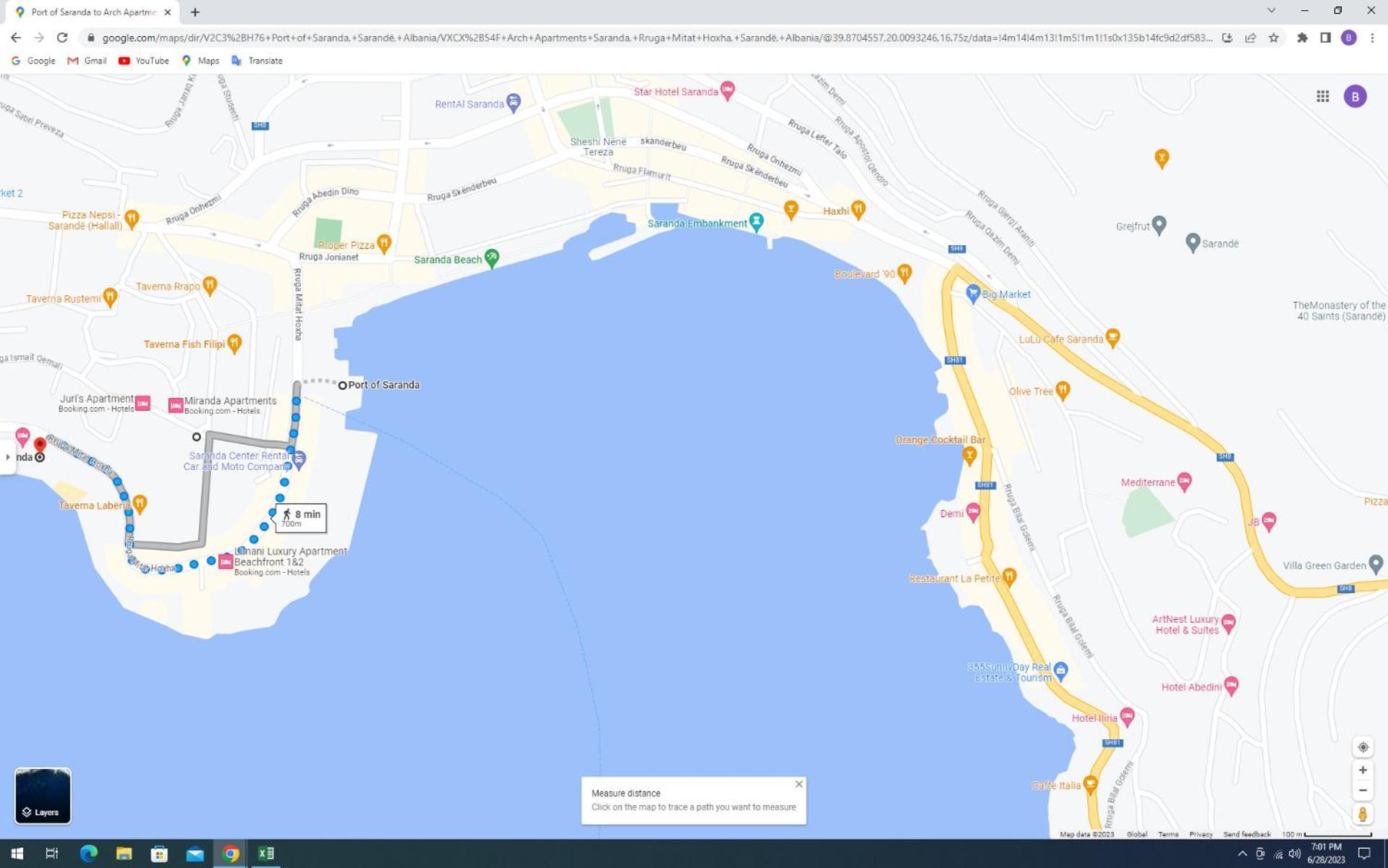 Duka Apts Саранда Екстер'єр фото